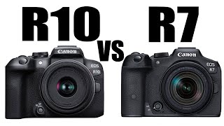 Canon R10 Vs Canon R7 Explained Comparison What Is Better And Still Worth Getting 2022