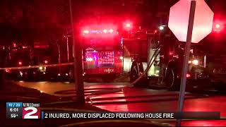 Utica fire crews battle serious house fire on Jefferson Ave.