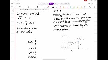 8.3 Complex Numbers in Polar Form - Part 1