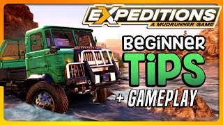 Beginner Tips + Stone Ford Mission | Expeditions: A Mudrunner Game | Ep. 1