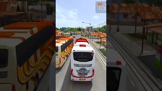 Passenger Reaction 😂 | Crazy Bus Driving#shorts #viral #gaming #bussimulatorindonesia