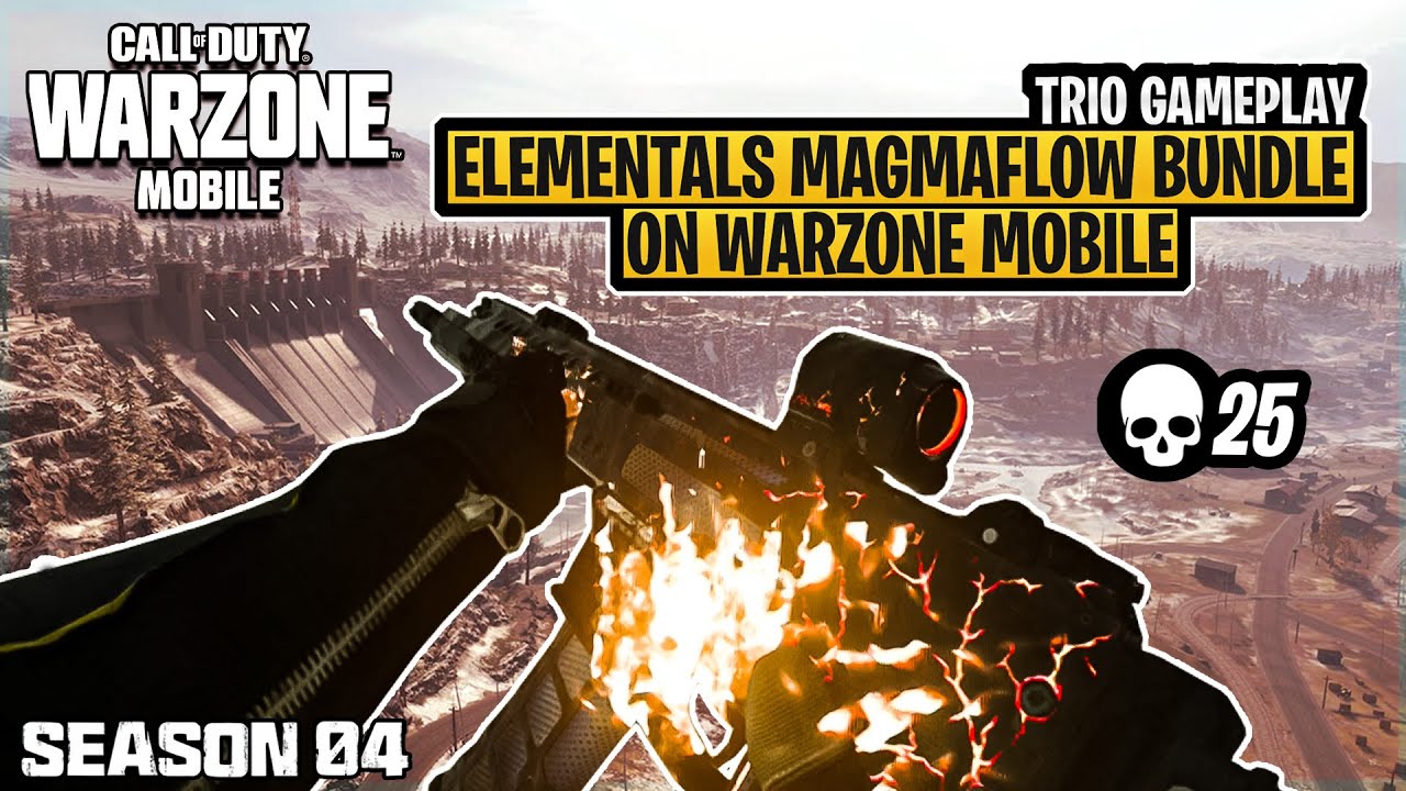 WARZONE MOBILE - GHOST EM CHAMAS (PACOTE MAGMAFLOW) 