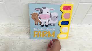 FARM Touch & Feel Sounds Board Book