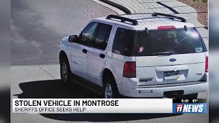 Montrose Sheriff’s Office asking for the community’s help finding a stolen car
