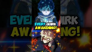Did Deku Awaken His Quirk In Mha?