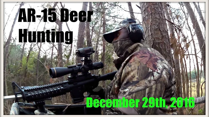 🦌 AR-15 DEER HUNTING - DECEMBER 29th, 2016 (4K) 🦌