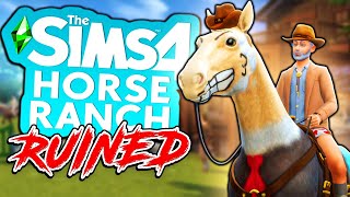 I ruined the Sims 4 horse ranch expansion using awful methods for success