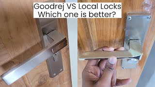 Godrej vs Local Mortise Locks | Which One to buy?
