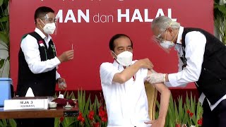 President Widodo first in Indonesia to receive COVID-19 vaccine