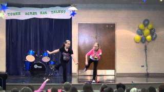 Towne Acres Talent Show Hollyn and Valarie