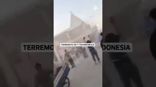 TERREMOTO EN INDONESIA: Primeras imágenes del sismo que activo ALERTA de TSUNAMI | Gestión Mundo