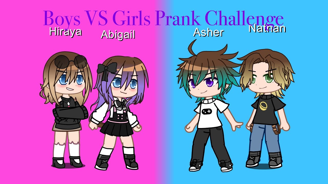TSPNF || Episode 59 || Boys VS Girls Prank Challenge || Gacha Club