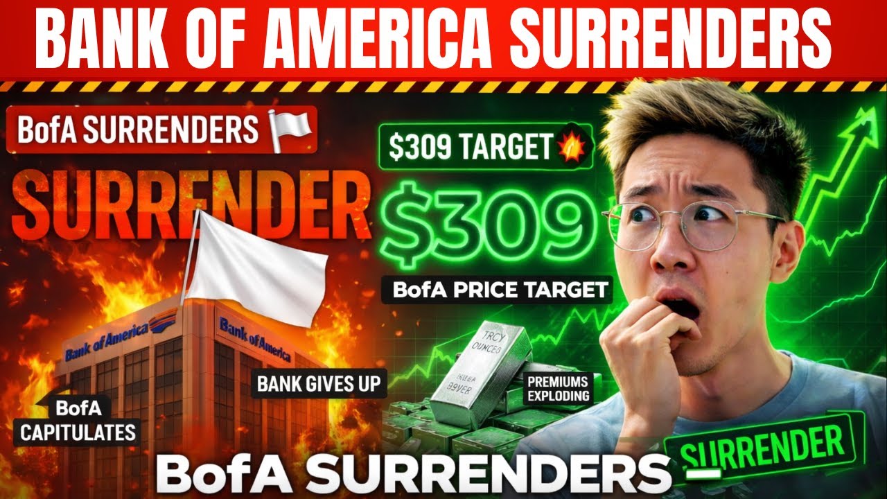 Bank of America Panics: $309 Silver Alert Signals Massive Physical Shortage!