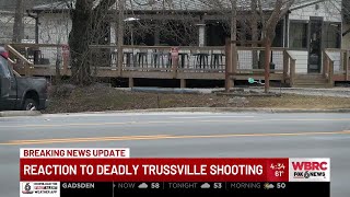 Reaction to deadly Trussville shooting