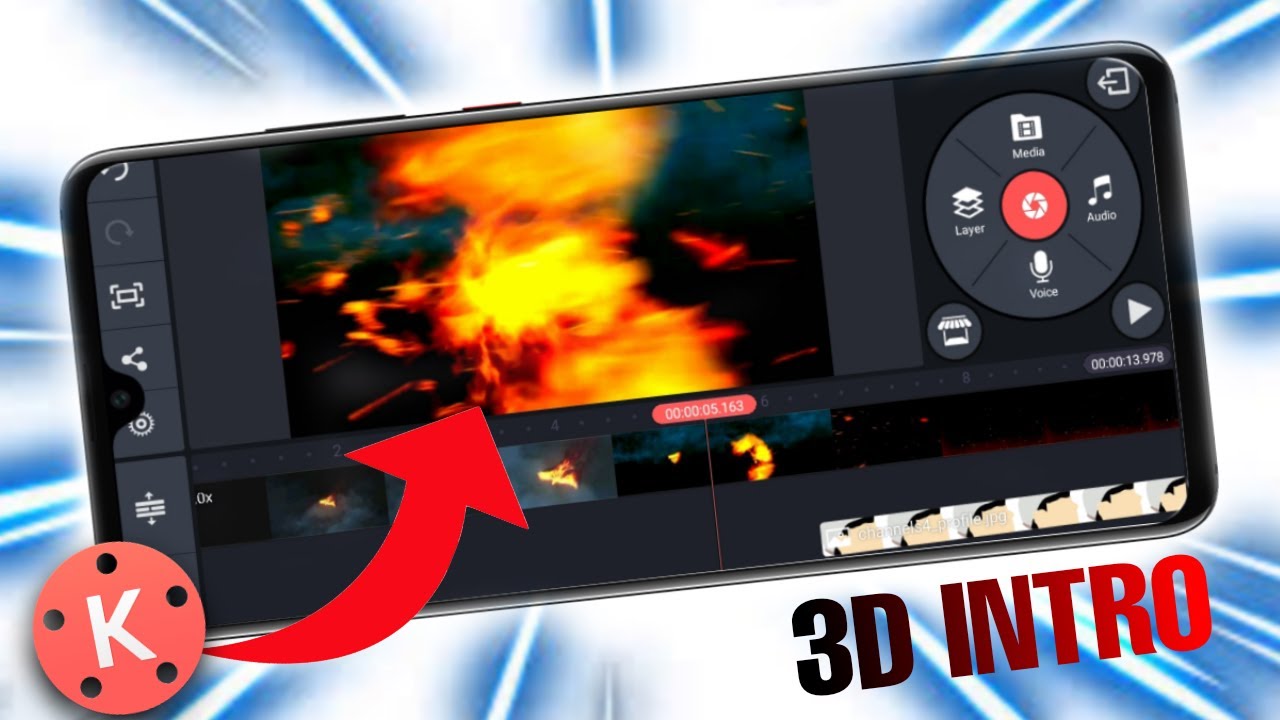 How To Make 3D Intro For Youtube in Android || Kinemaster 3D Intro Tutorial