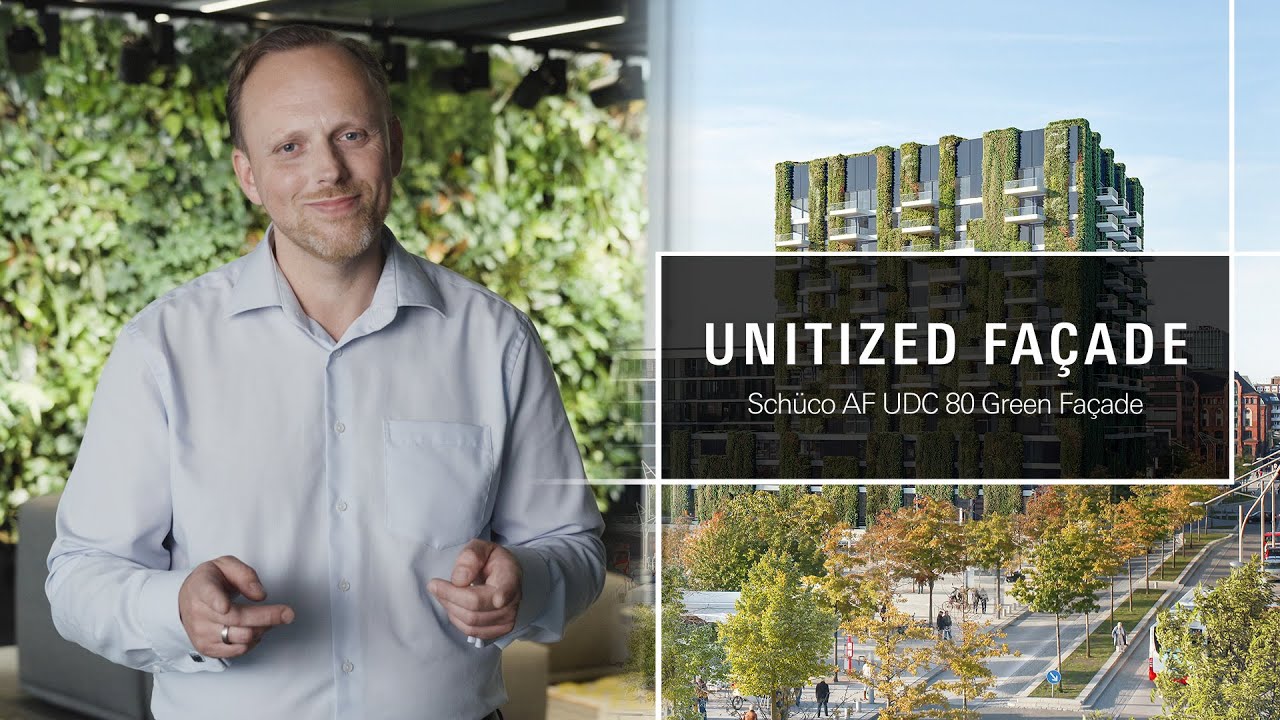 AF UDC 80 Green Façade – Unitized façade | Schüco