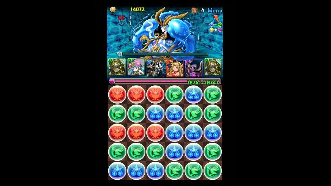 パズドラ 水の歴龍 地獄級 バステトpt アーマーブレイク ノーコン攻略 Youtube
