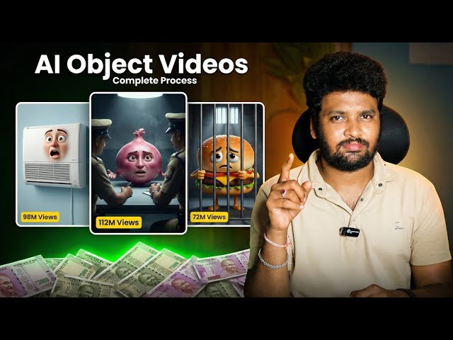 Create VIRAL Object Talking Videos in Telugu