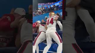 MOOD 😤 #kylejuszczyk #georgekittle #family #wholesome #49ers #celebrate Content