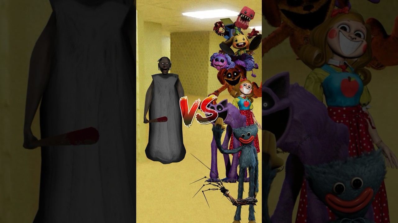 Granny VS Poppy Playtime 