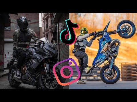 🔥Motorcycle reels-tiktok | Compilation edit videos #5 2023 💯 # ...