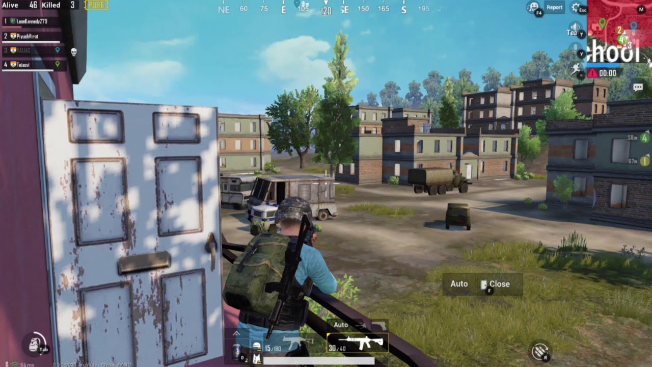 PUBG slow-mo kills 😎 and one vs squad .