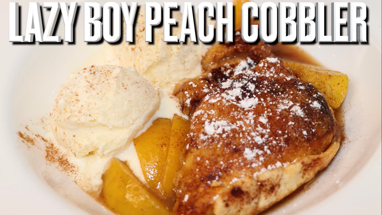 Lazy Boy Peach Cobbler!!!🍑 - YouTube
