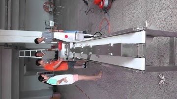 Weight sorting of chicken feet