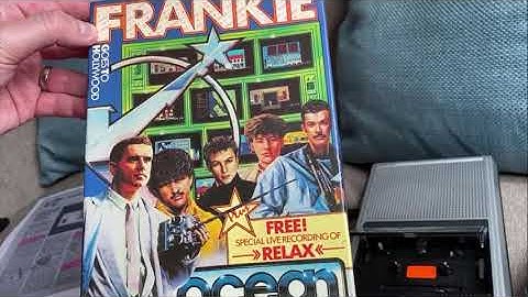 Frankie Goes to Hollywood ZX Spectrum Ocean Full Price Game Inspection - featuring datatune!