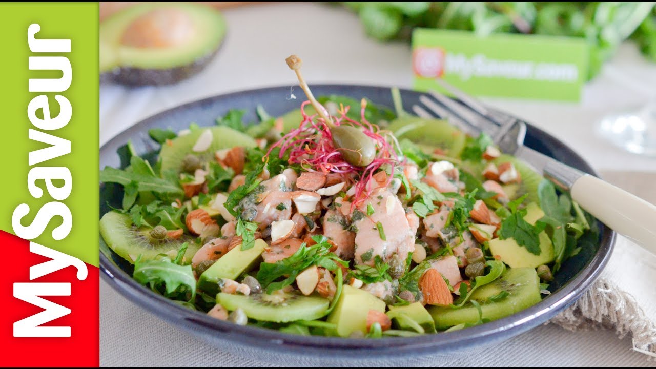 Salade vitaminée au Saumon