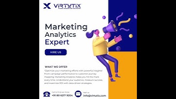 Unlock the Power of Data with VIRTUTIX™ || IT Services || Data Analytics || Data Science