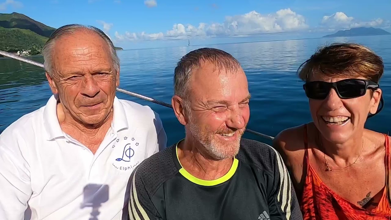 Nous quittons les Seychelles