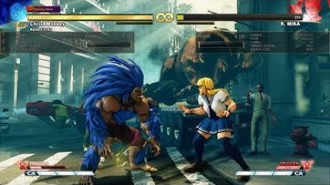 Blanka Reset With V-Trigger 2 Combo