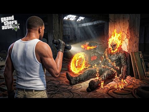 🔥 I Found the REAL Ghost Rider in GTA 5! 😱💀 | Horror Mod Gameplay