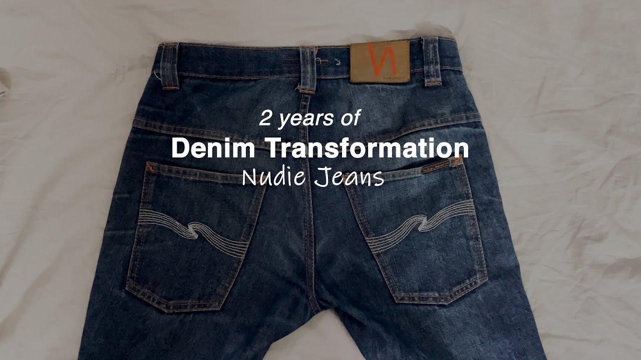 2 Years of @nudiejeans Thin Finn | Raw Denim Transformation 