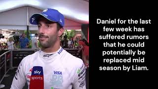 Daniel Ricciardo's despondent post qualifying interview | 2024 Singapore Grand Prix