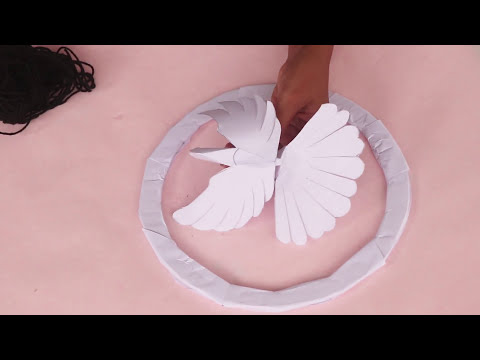| HOW TO MAKE BIRD PAPER MOBILE | DIY ROOM DECOR | CHIME DIY |