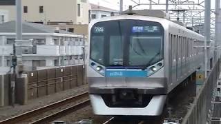 [警笛あり]東京メトロ東西線 05系第40編成 妙典始発列車 行徳駅到着