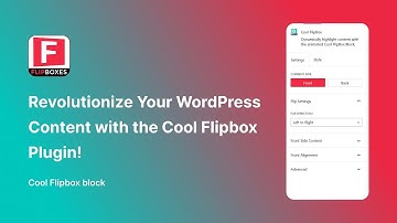 Cool Flipbox Gutenberg Usage Guide