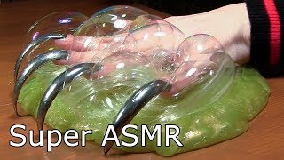 Super ASMR triggers asmr slime video tapping scratching whisper long nail Super ASMR triggers asmr slime video tapping scratching whisper long nail