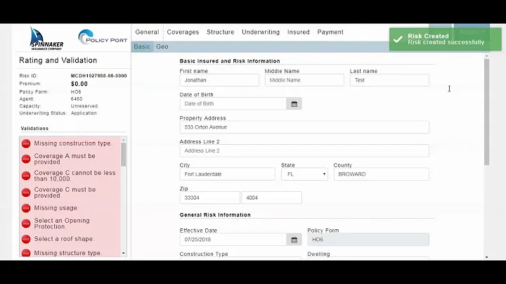 Spinnaker HO6 How to Access and Quote Start to Finish