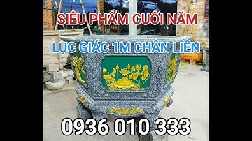 MẪU MỚI ! KHUÔN CHẬU CẢNH YÊN BÁI LỤC GIÁC 1M CHÂN LIỀN HOT 2021 !