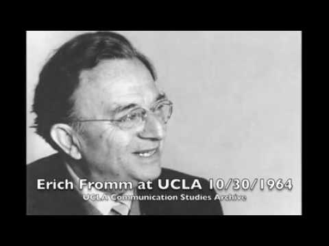 Fromm Speaking At UCLA, Psychologist And Philosopher Erich Fromm - YouTube
