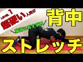 背中が『超』硬い人向け！猫背改善！体を柔らかくするストレッチ【５分一緒に画面を観ながら】