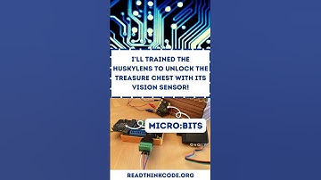STEM project: Train #AI with a #HuskyLens #physicalComputing #microbit #hummingbirdbit