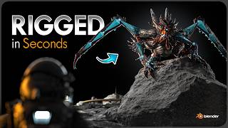 Information Rig ANYTHING in Blender in Seconds News