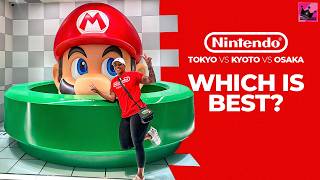 🤩 Which Nintendo Store in Japan Is Actually Worth The Trip?! Tokyo vs Kyoto vs Osaka