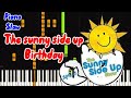 The sunny side up show - Birthday (piano tutoriel) slow.