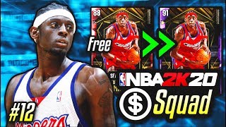 NO MONEY SPENT SQUAD!! #12 | WE TURNED THIS FREE RUBY INTO AN INCREDIBLE AMETHYST IN NBA 2K20 MyTEAM