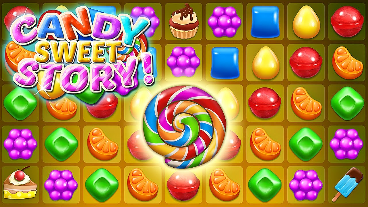 Candy story. Игра три в ряд сладости. Sweet Candy Match 3. Candy matching андроид. Candy Match Gameplay.
